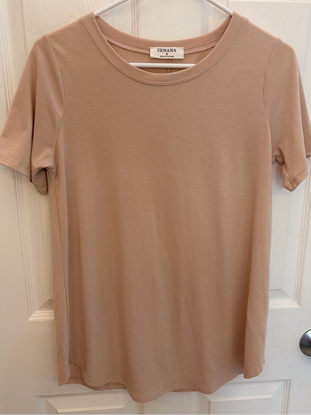 Shirt Zenana Beige, Women’s Size Small